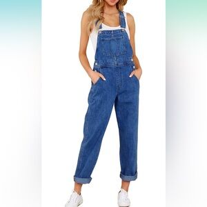 Classic Blue Denim Overalls